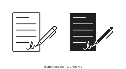 Icono de Acuerdo para Web y App. Ilustración vectorial eps