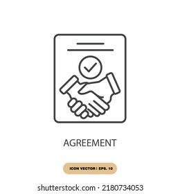 Symbol für Übereinstimmungssymbole, Vektorelemente für Infografiken