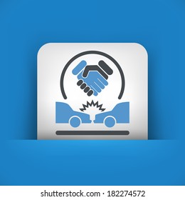 Agreement on road accident