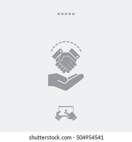 Agreement proposal - Minimal icon