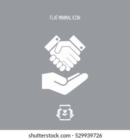 Agreement proposal - Minimal icon