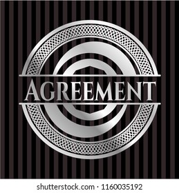 Agreement silver emblem