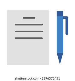 Agreement Vector Flat Icon For Personal And Commercial Use.

