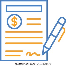Agreement vector icon. Can be used for printing, mobile and web applications.
