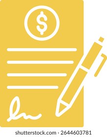 Agreement vector icon. Can be used for printing, mobile and web applications.