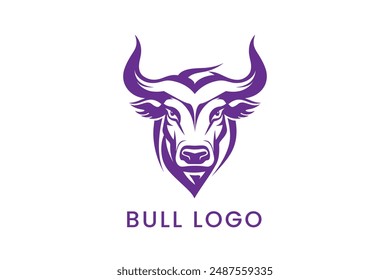  agressive bull head Logo Vector Sublimation Design	
