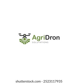 Agri Drone Salutations Diseño de logo agrícola