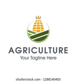 Agricultur Vector Logo Template