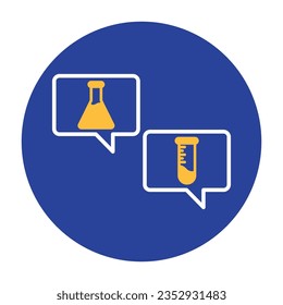 Agricultural chat vector icon which can easily modify or edit

