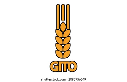 Agricultural crop one ear of barley