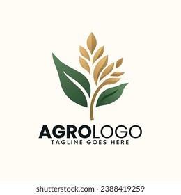 agricultural Farming logo design template