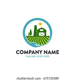 Agricultural And Farming Logo Template