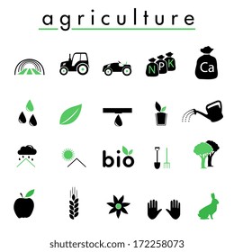 Agricultural icons