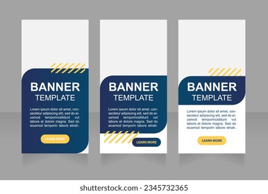Agricultural industry and machinery web banner design template. Vector flyer with text space. Advertising placard with customized copyspace. Printable poster for advertising. Arial font used
