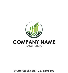 agricultural investment logo A startup wealth management company that will invest and manage client money helping them achieve their personal financial goals.