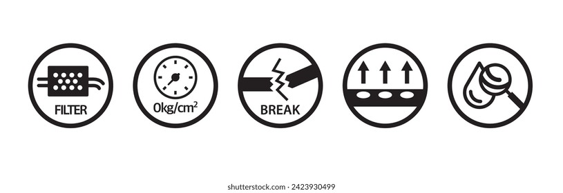 agricultural irrigation icon. Agricultural irrigation vector graphics on a white background - illustration