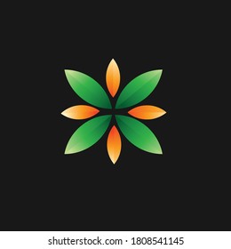 agricultural product or company abstract logo design vector
