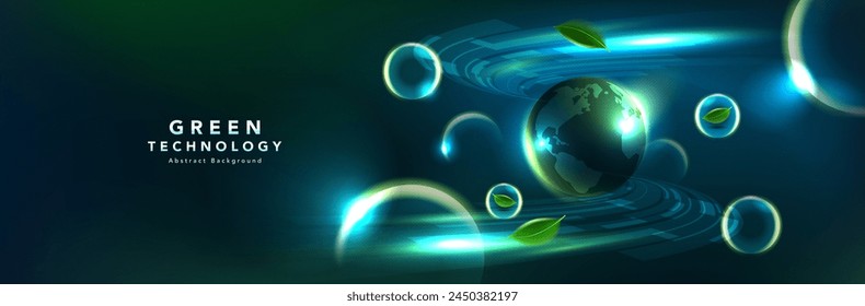 agricultural technology futuristic and innovation background. Young plants or growing seeds.Cultivation or farming with agricultural technology.Abstract technology background.Vector illustration.