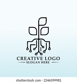 Agricultural Technology Logo design idea