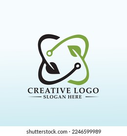 Agricultural Technology Logo design idea