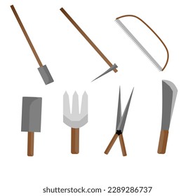 Agricultural tools, knives, hoes, hoes, repairing cultivators,,