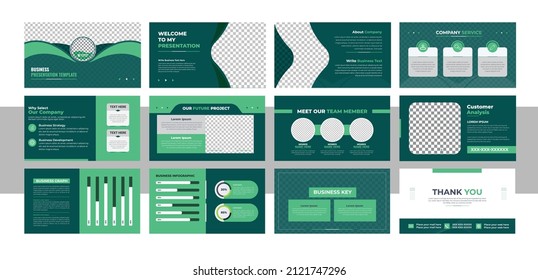 Agriculture business presentation template. Agro presentation template design. Vector infographics. Flyer and leaflet corporate marketing advertising annual report banner.