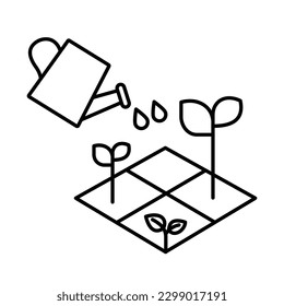 Agriculture Color Vector Icon which can easily modify

