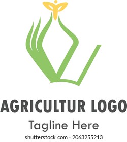 Agriculture Education Modern Logo Design