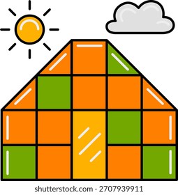 Agriculture Element Object Vector Illustration