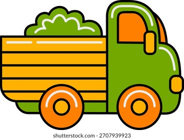 Agriculture Element Object Vector Illustration