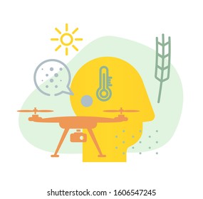 Agriculture Emerging Technology Discussion as EPS 10 File