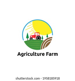 Agriculture farm logo vector concept icon element,and template for company