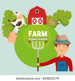 agriculture and farming icon