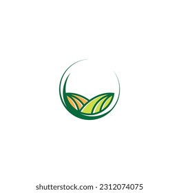Agriculture first logo icon vector template