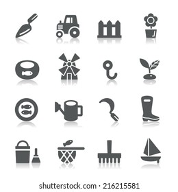 Agriculture and Fisheries Icons