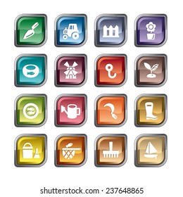Agriculture and Fisheries Icons