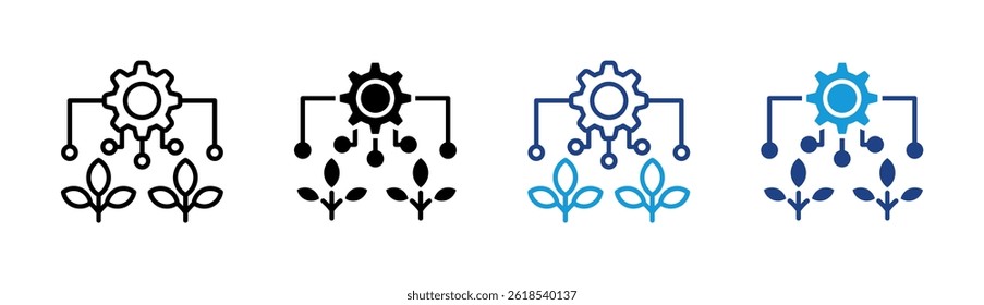 Icono de la agricultura Elemento para el diseño