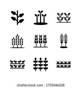 agriculture  icon or logo isolated sign symbol vector illustration - Collection of high quality black style vector icons
