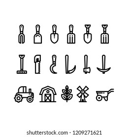 Agriculture icon packs