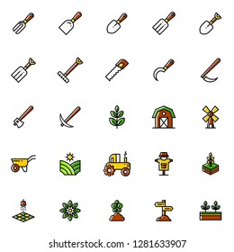 AGRICULTURE ICON SET