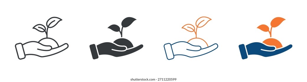 Agriculture Icon Set Multiple Style Collection