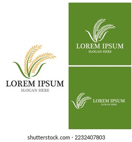 Agriculture icon and symbol vector template