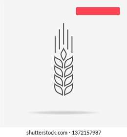 Agriculture icon. Vector concept illustration for design.