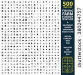 Agriculture Icons Set.
