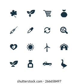 agriculture Icons Vector set