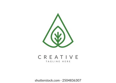 Agriculture industry logo design vector.