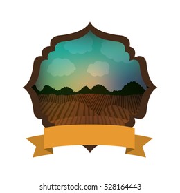 Agriculture landscape design