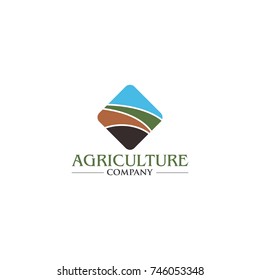 agriculture landscape logo