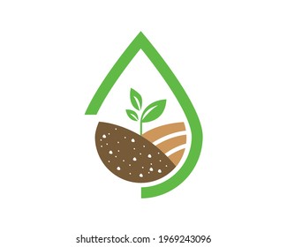 Agriculture and Landscape logo template suitable for businesses and product names. This stylish logo design could be used for different purposes for a company, product, service or for all your ideas.