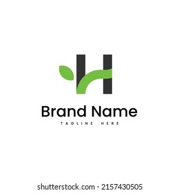 Agriculture Letter H Logo Template